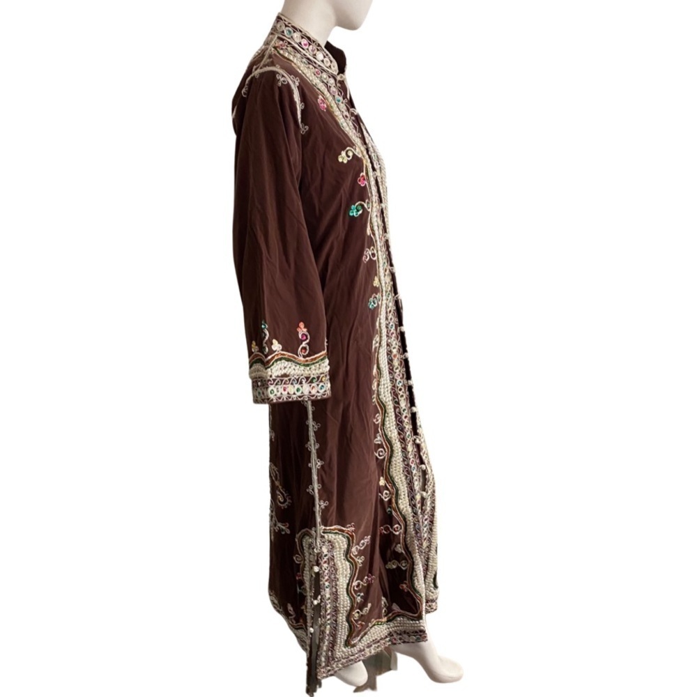 𝅺vintage 60s/70s Dress/Duster - Picture 6 of 8